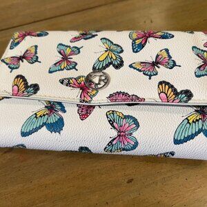 Safe Keeper Butterfly Decorated Wallet